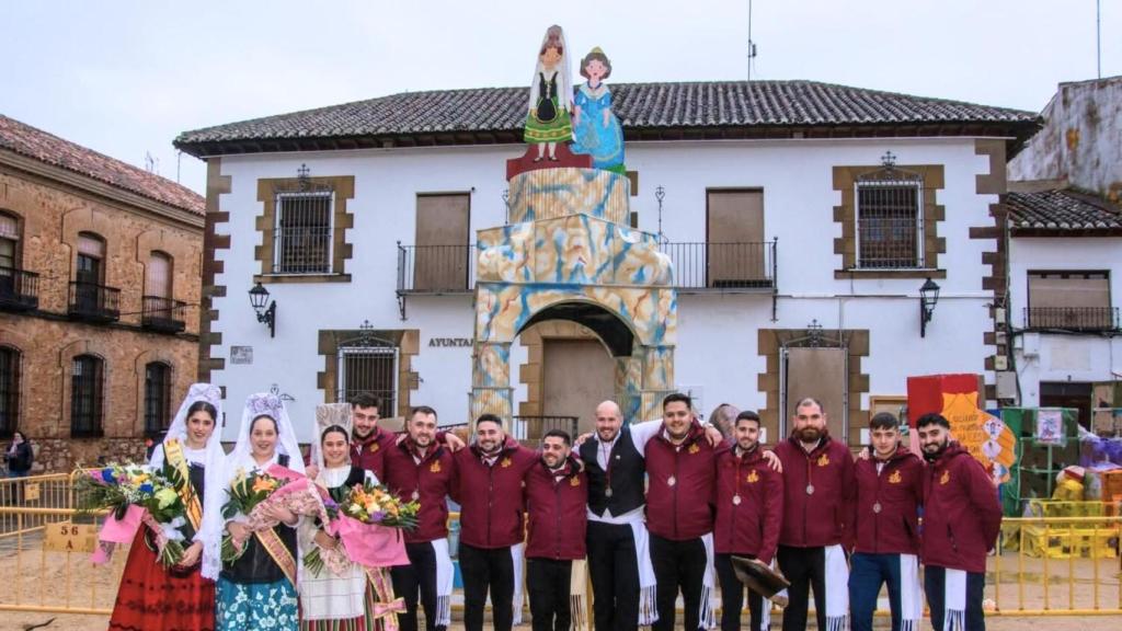 Falla Manchega de Villahermosa (Ciudad Real).