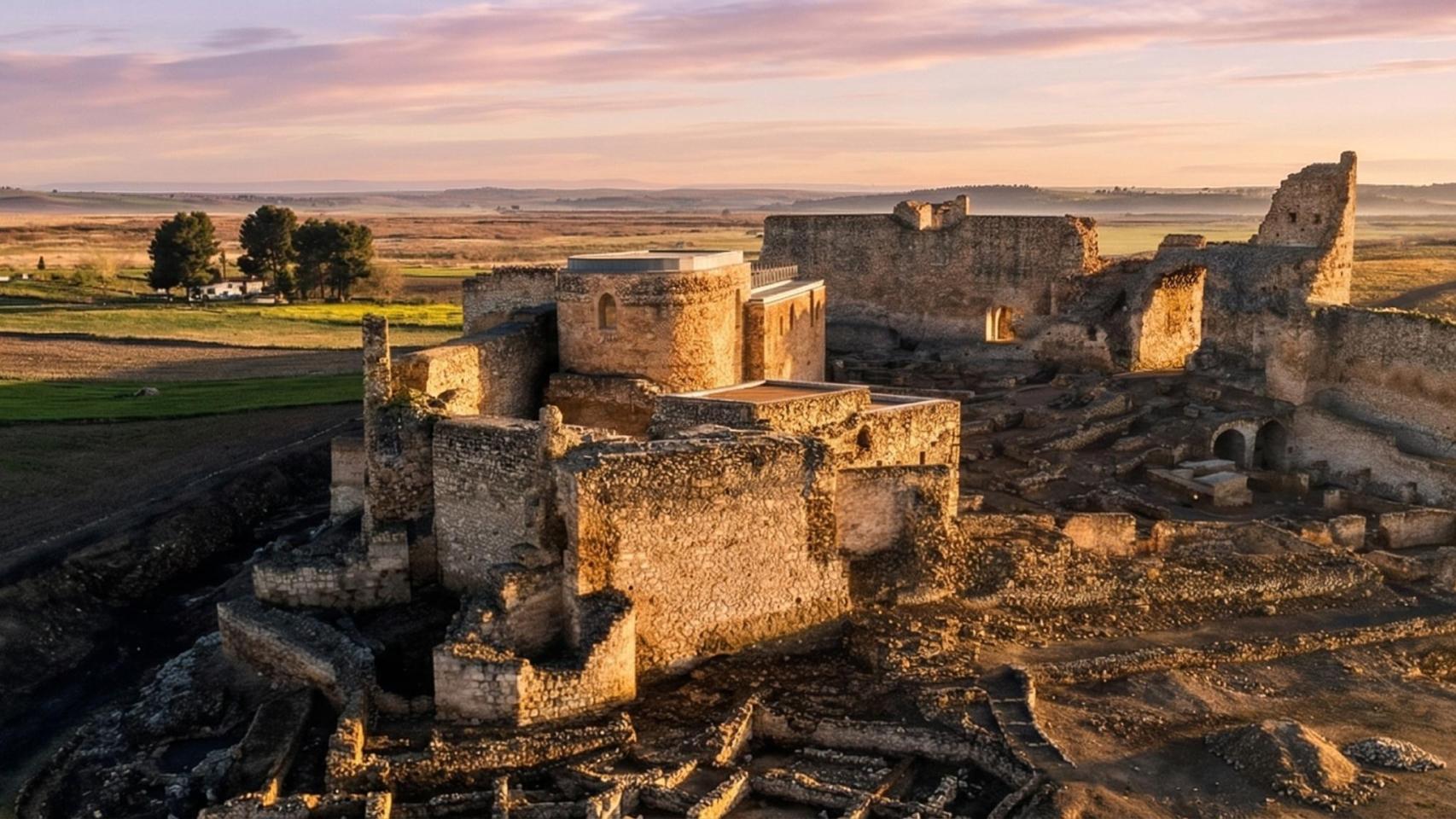 Visite Calatrava la Vieja, situada en Carrión de Calatrava, en Ciudad Real.