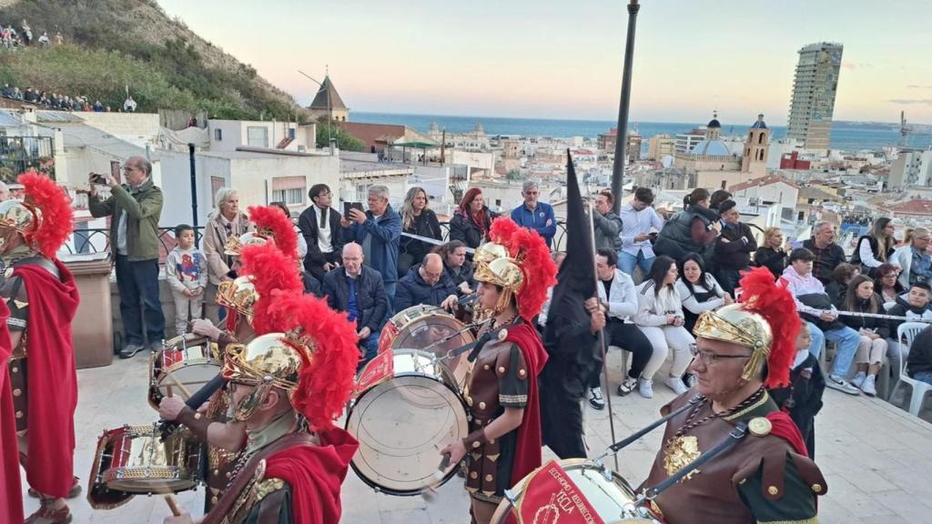 Semana Santa en la ciudad de Alicante.