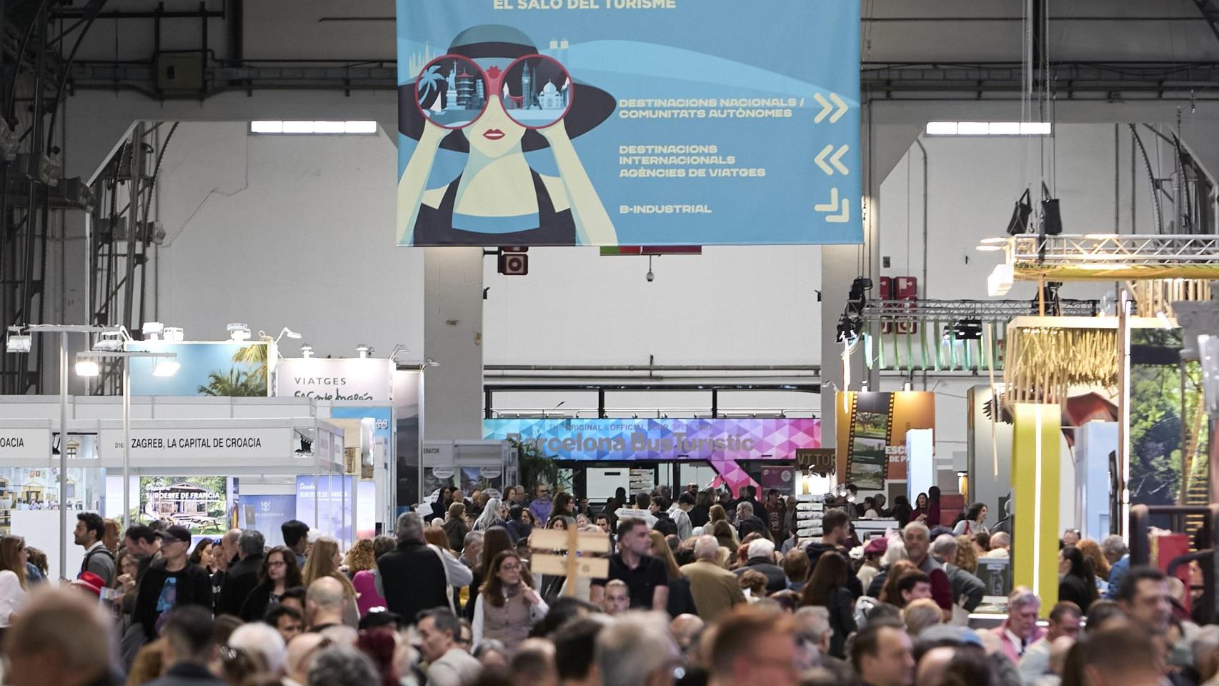 La Feria Internacional B-Travel en el Salón Internacional de Turismo de Cataluña.