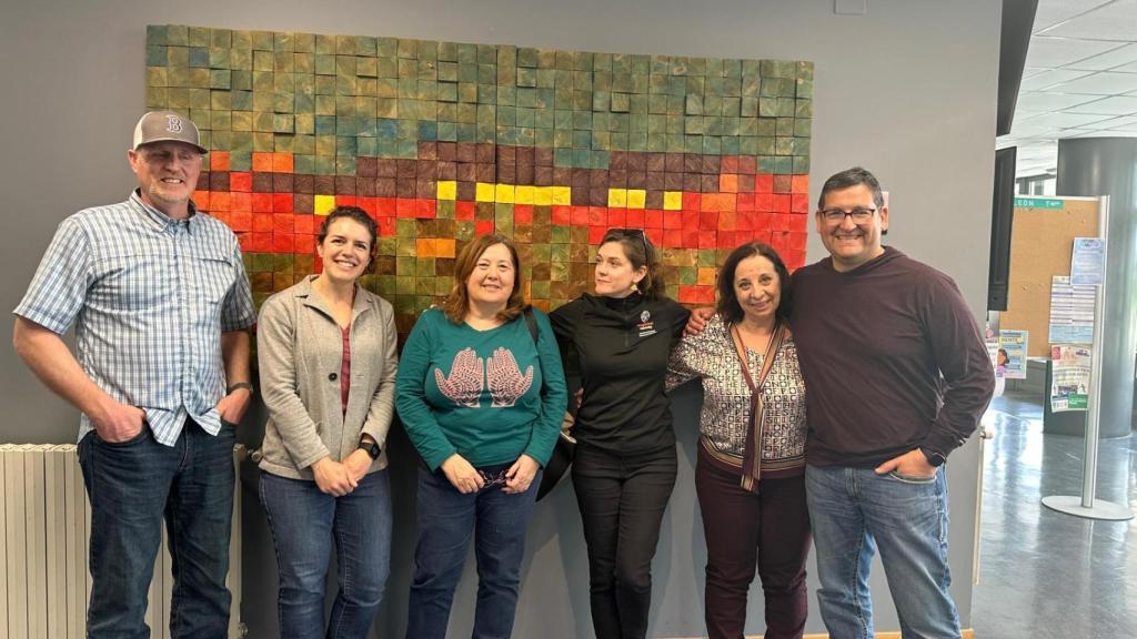 Visita de expertos en materia de incendios de la Universidad Estatal de Oregón al Campus de Ponferrada