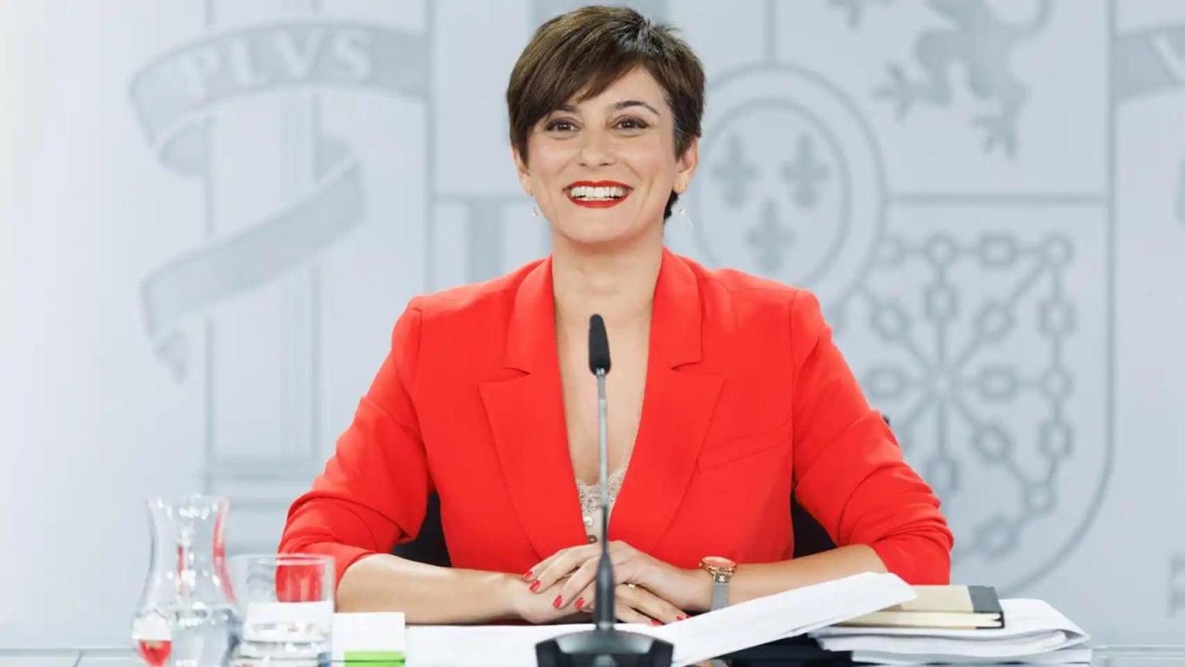 Isabel Rodríguez, ministra de Vivienda y Agenda Urbana.