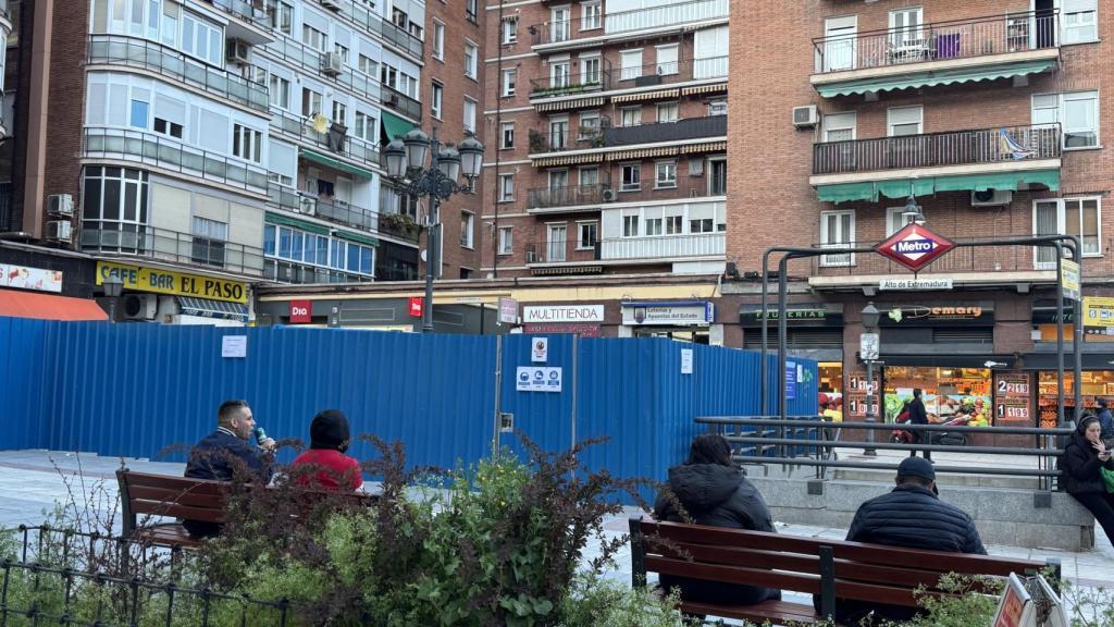 Situación de la plaza del Alto de Extremadura a raíz de las obras de automatización de la Línea 6.