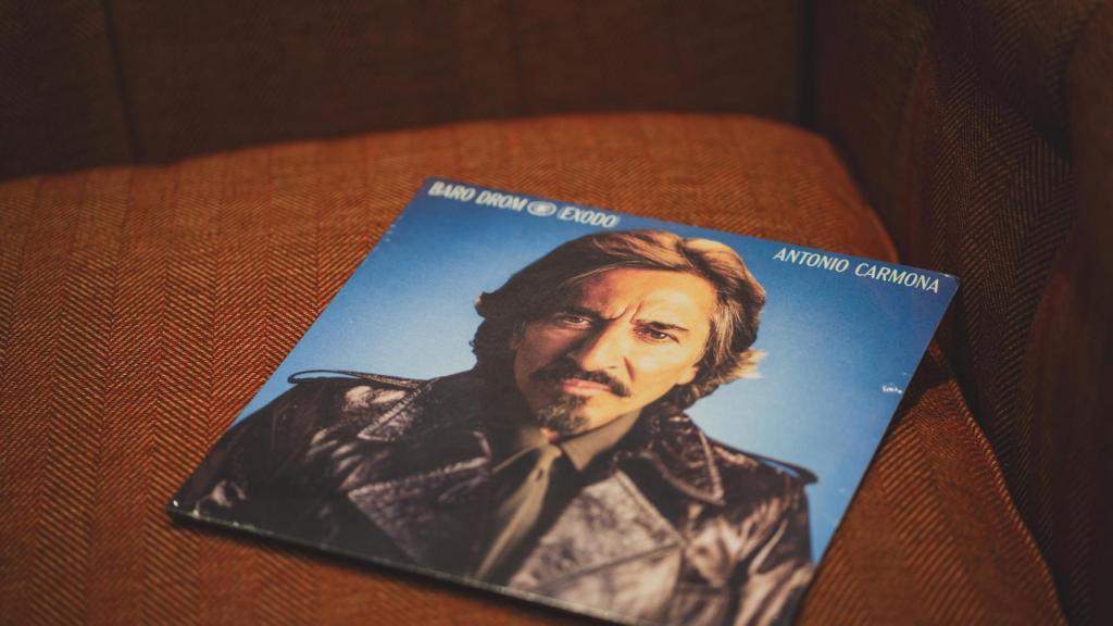 Vinilo del nuevo disco de Antonio Carmona.