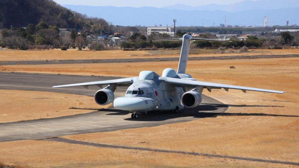 Avión EC-2 de Japón
