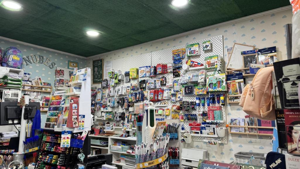 Interior de la Librería Nubes.
