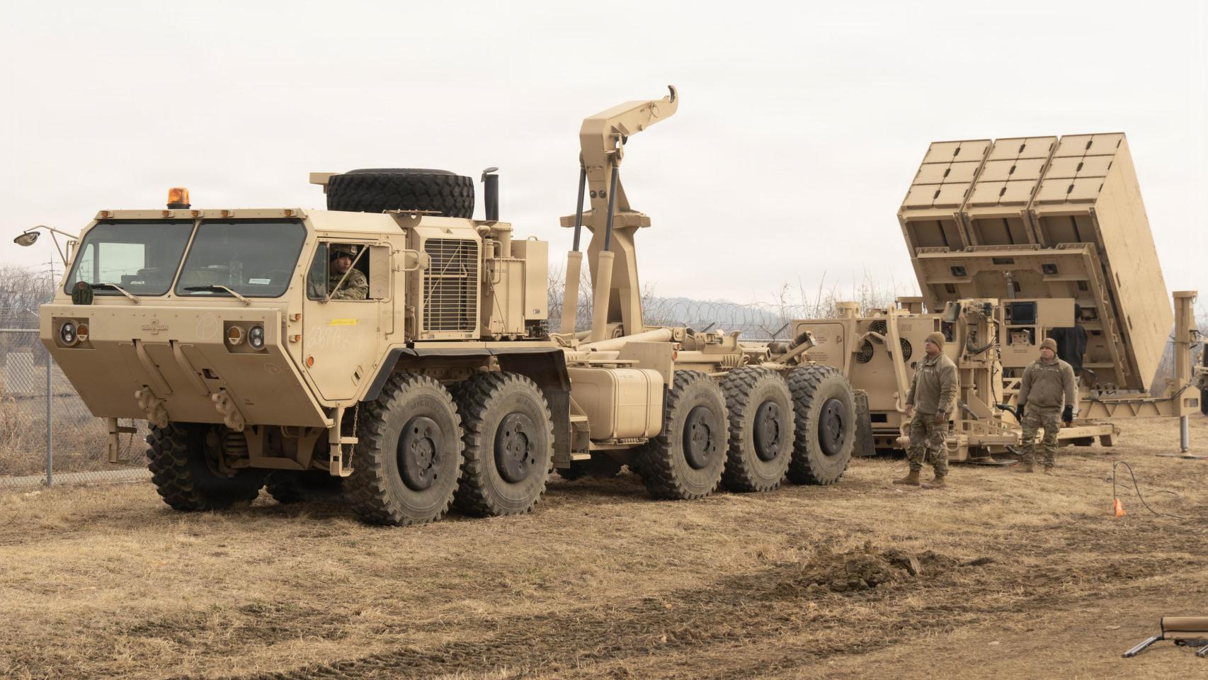 Batería Patriot en unas maniobras de Estados Unidos en Corea del Sur