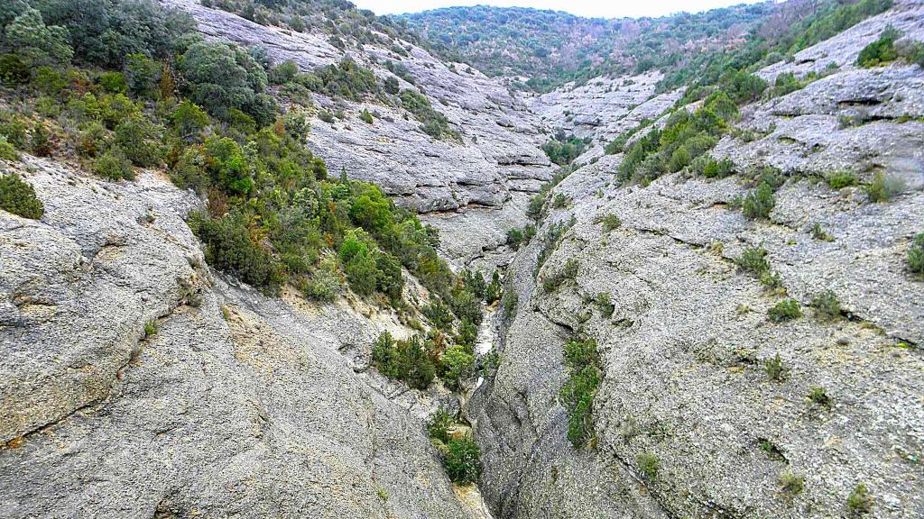 Barranco de las Palomeras.