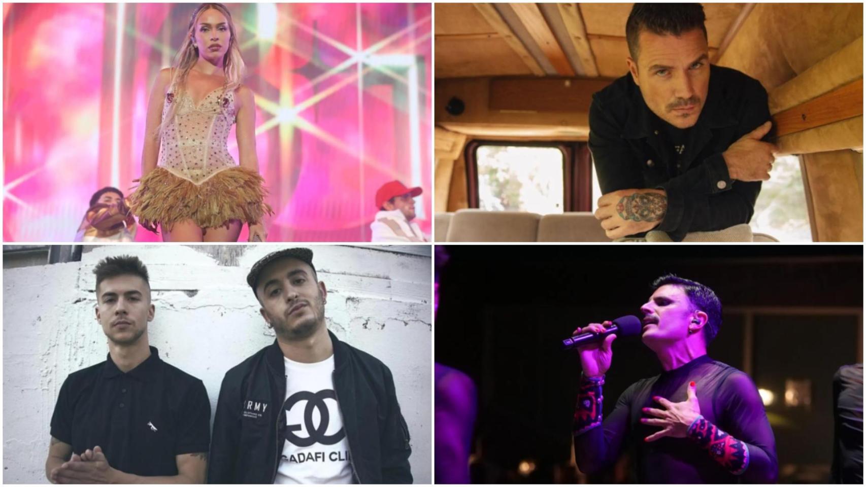 Algunos de los artistas que estarán en concierto esta primavera en el Coliseum