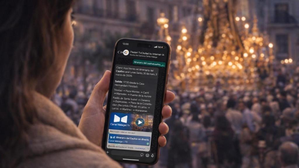 El nuevo asistente de Internal-IA para la Semana Santa de Málaga 2026.