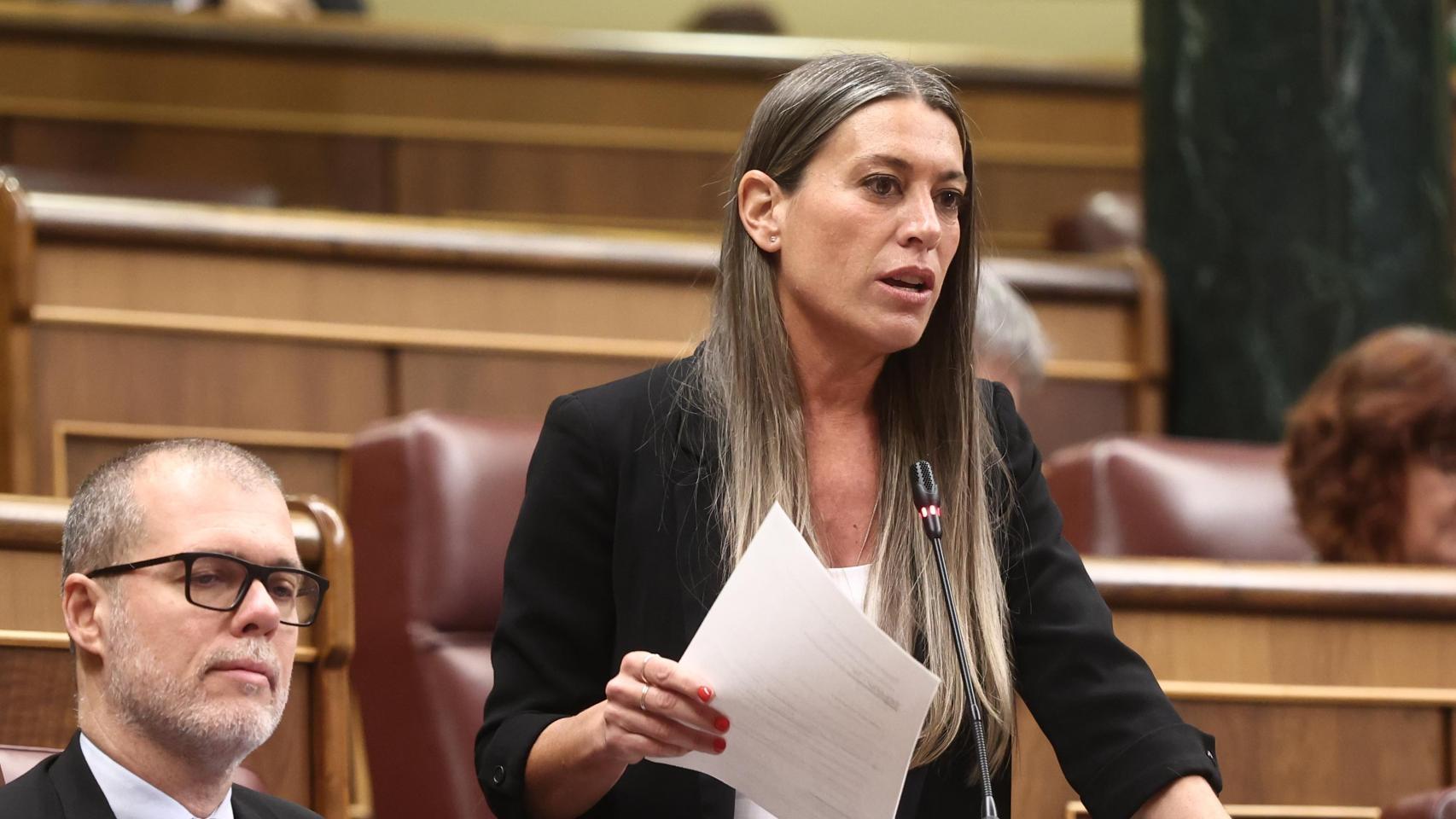 La portavoz de Junts en el Congreso, Miriam Nogueras.