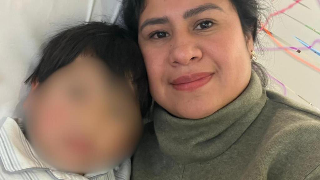 Luisa y su familia viven en Barcelona desde hace tres meses.