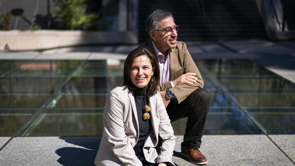 Rabbani y Arjomandi son matrimonio y pareja profesional.