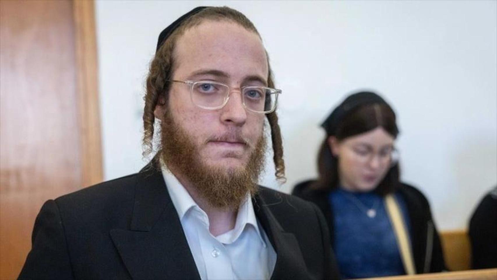 Elimelej Stern, en la vista del caso que le ha llevado a prisión.