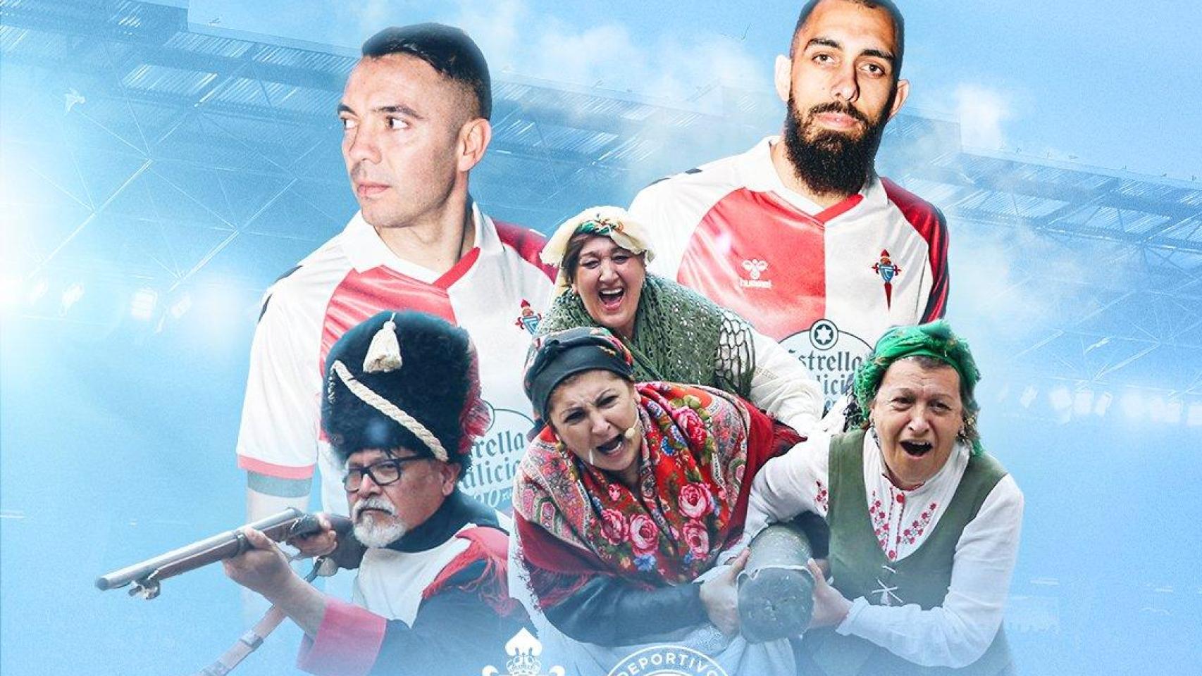 Poster de la previo del partido Celta-Alavés