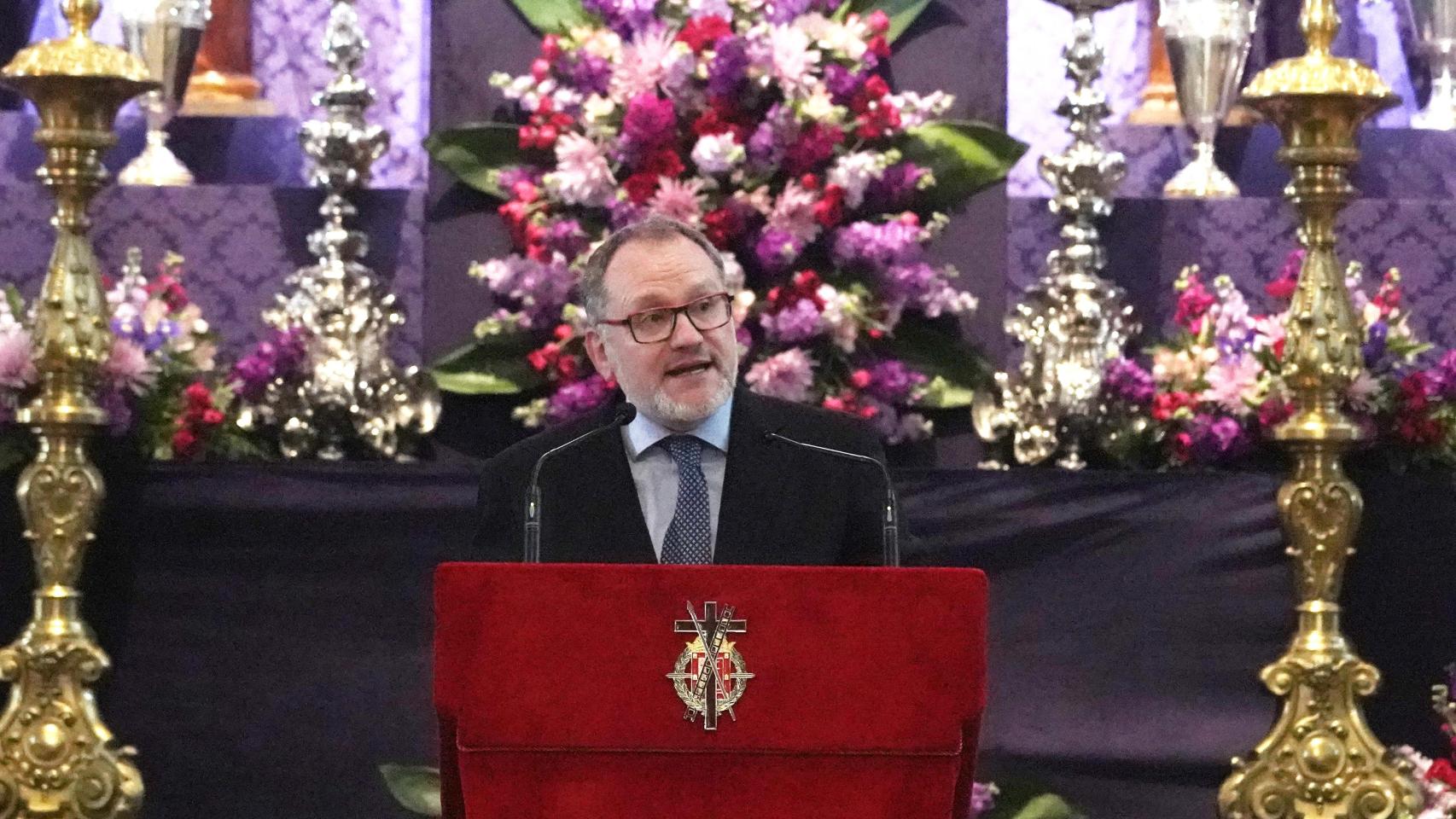 Pregón de la Semana Santa de Valladolid a cargo del ilustrador y humorista gráfico José María Nieto