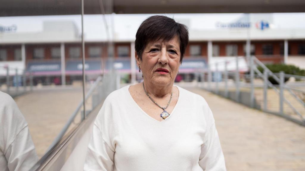 Teresa Quesada, enfermera jubilada y vecina del barrio de Campamento.