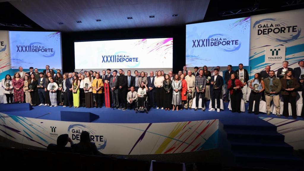 Foto de familia de la Gala del Deporte 2026.