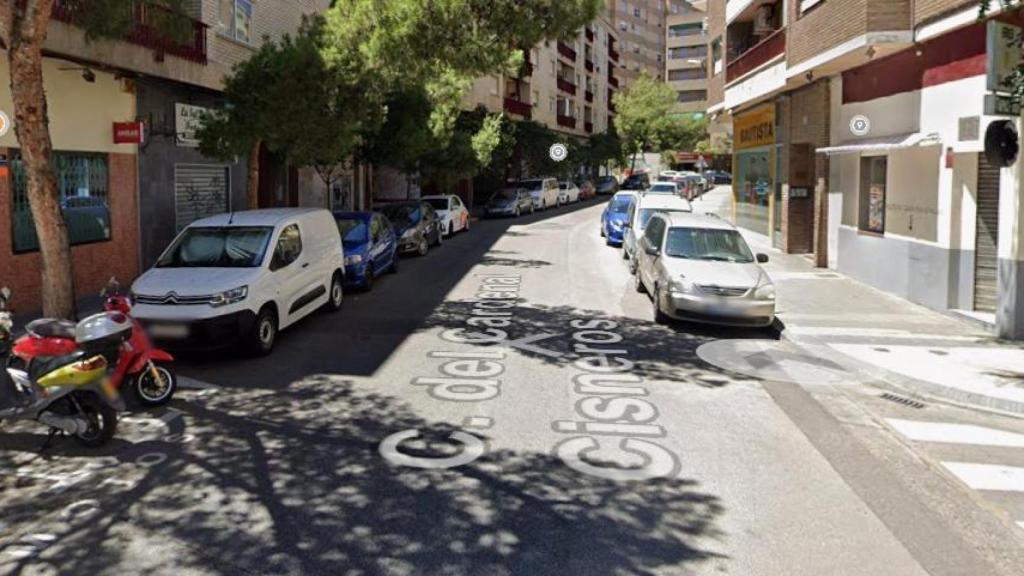 Calle del Cardenal Cisneros en Zaragoza.