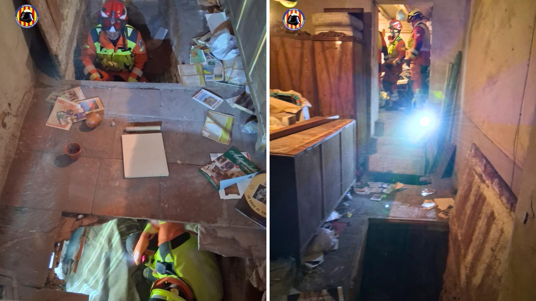Las imágenes del rescate