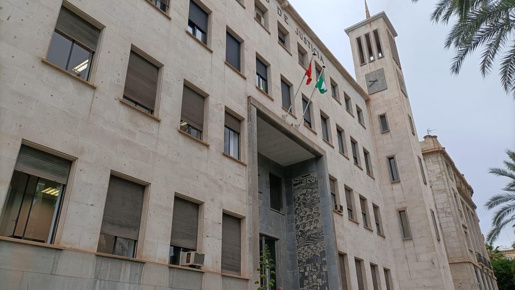 La Audiencia Provincial de Almería en una imagen de archivo.