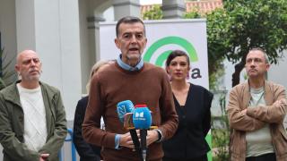 Maíllo durante su intervención en la encuentro celebrado en Málaga.