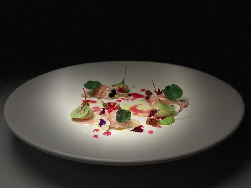 Uno de los platos de Taigoro Suzuki