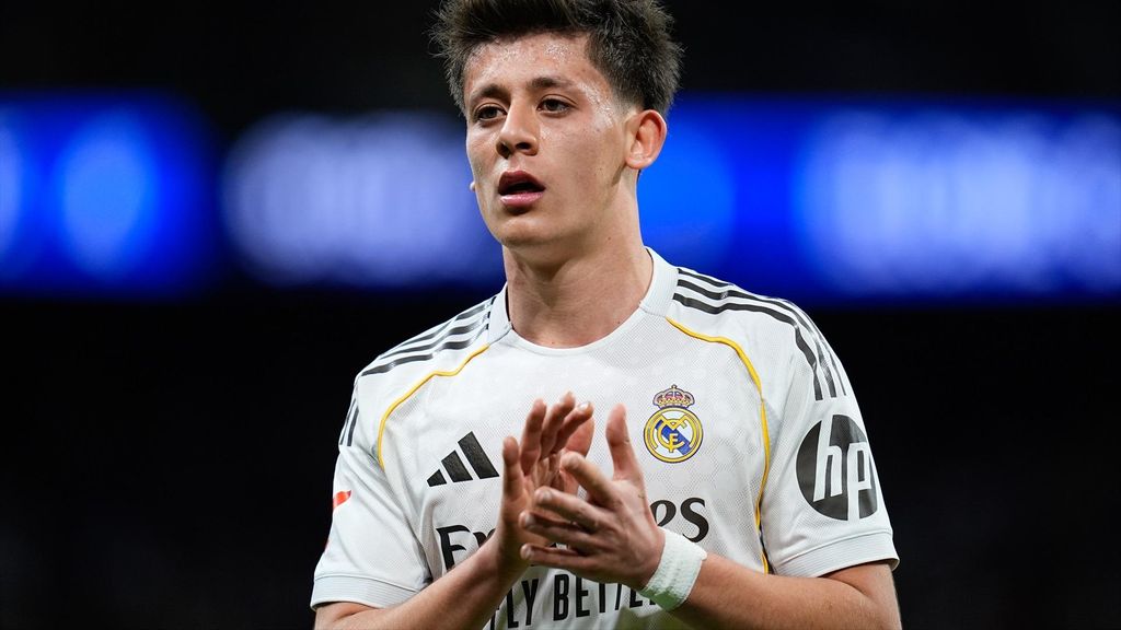 Arda Güler, con el Real Madrid