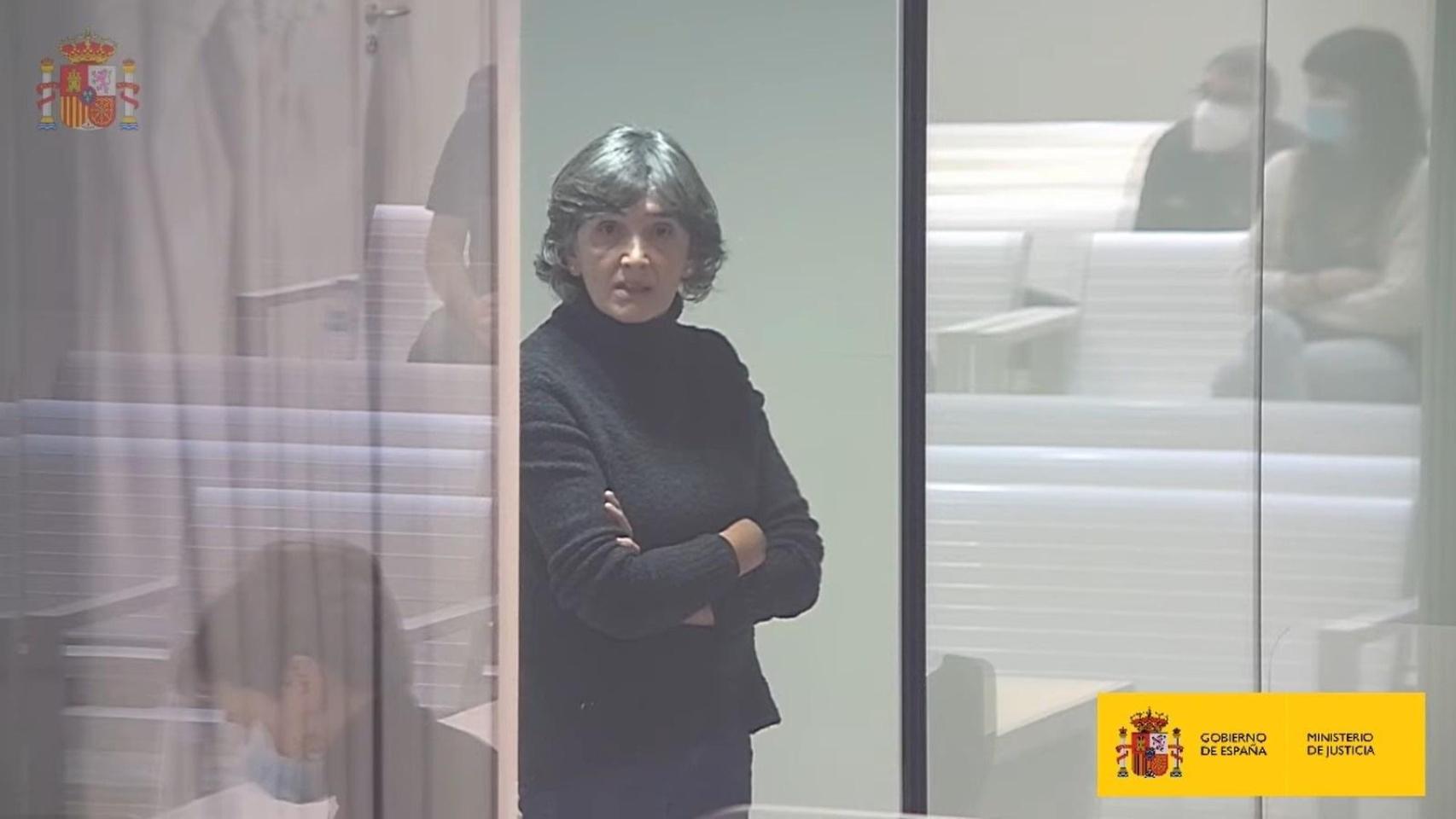 María Soledad Iparraguirre en el juicio por su colaboración en un atentado de 1994 en Getxo
