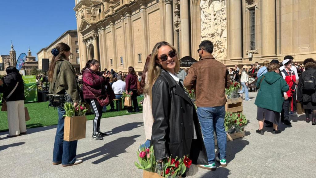 Balma en el Mercado de Tulipanes.