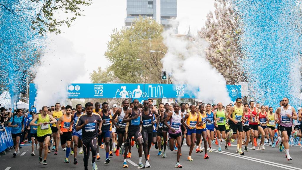 Imagen de la Medio Maratón de Madrid.