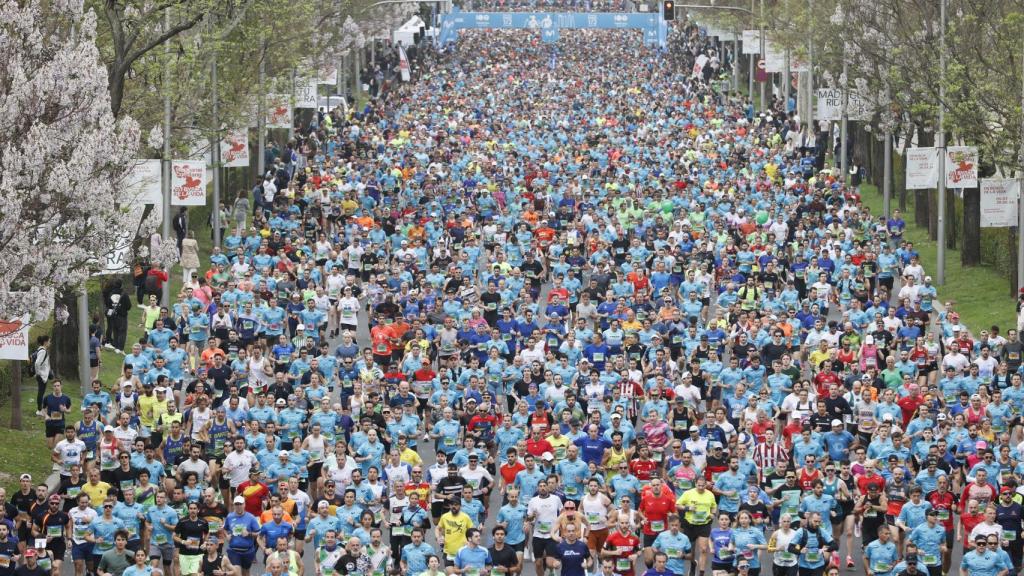 Imagen del Medio Maratón de Madrid.