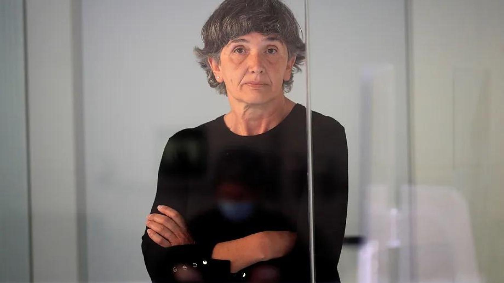 María Soledad Iparraguirre en el juicio por su colaboración en un atentado de 1994 en Getxo.