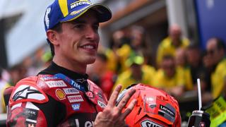 Marc Márquez, durante el Gran Premio de Brasil.