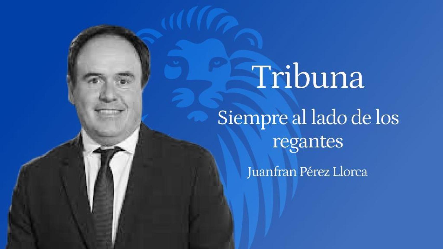 Siempre al lado de los regantes.
