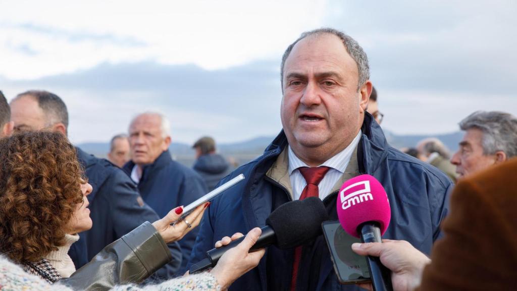 Julián Martínez Lizán es el consejero de Agricultura, Ganadería y Desarrollo Rural de Castilla-La Mancha.