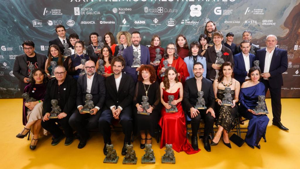 Imagen de los premiados.