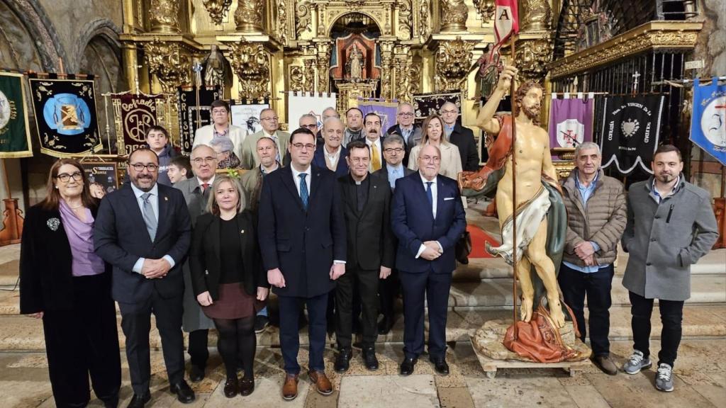 Arranca la Semana Santa de Tordesillas con el pregón del párroco Guillermo Camino