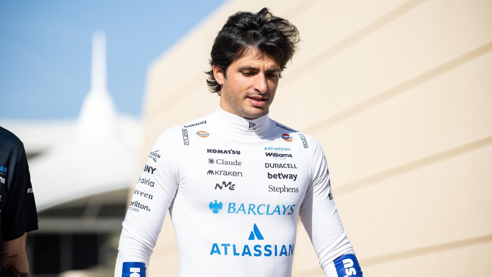 Carlos Sainz, durante los test de pretemporada de Baréin.