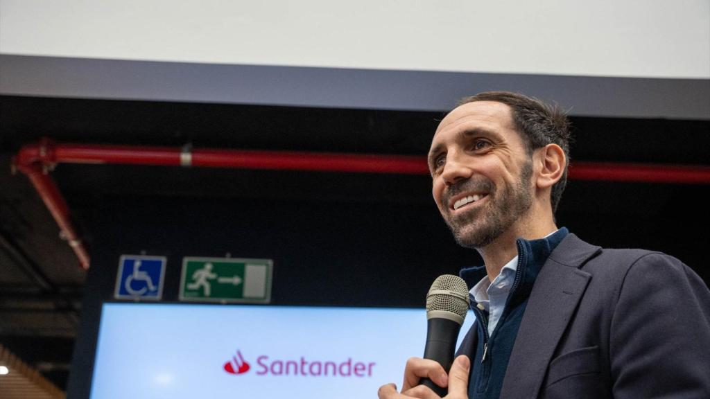 Juanfran Torres, durante la presentación de la decimocuarta edición del Campus Vicente del Bosque.