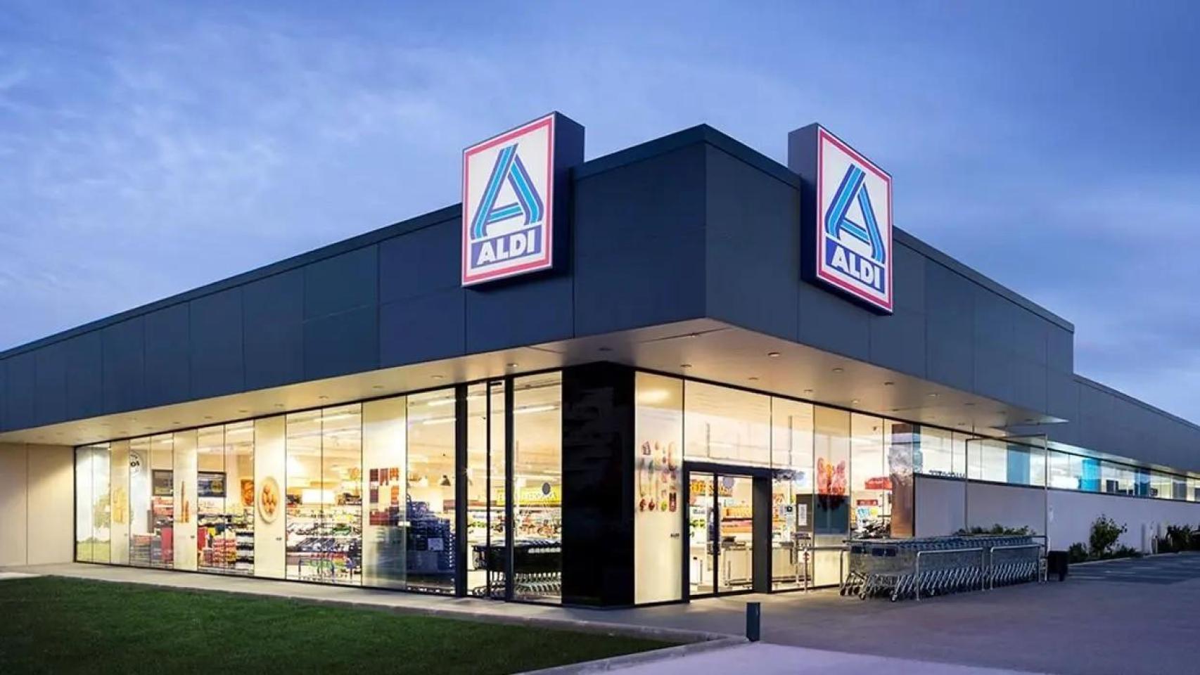 Fachada Aldi.
