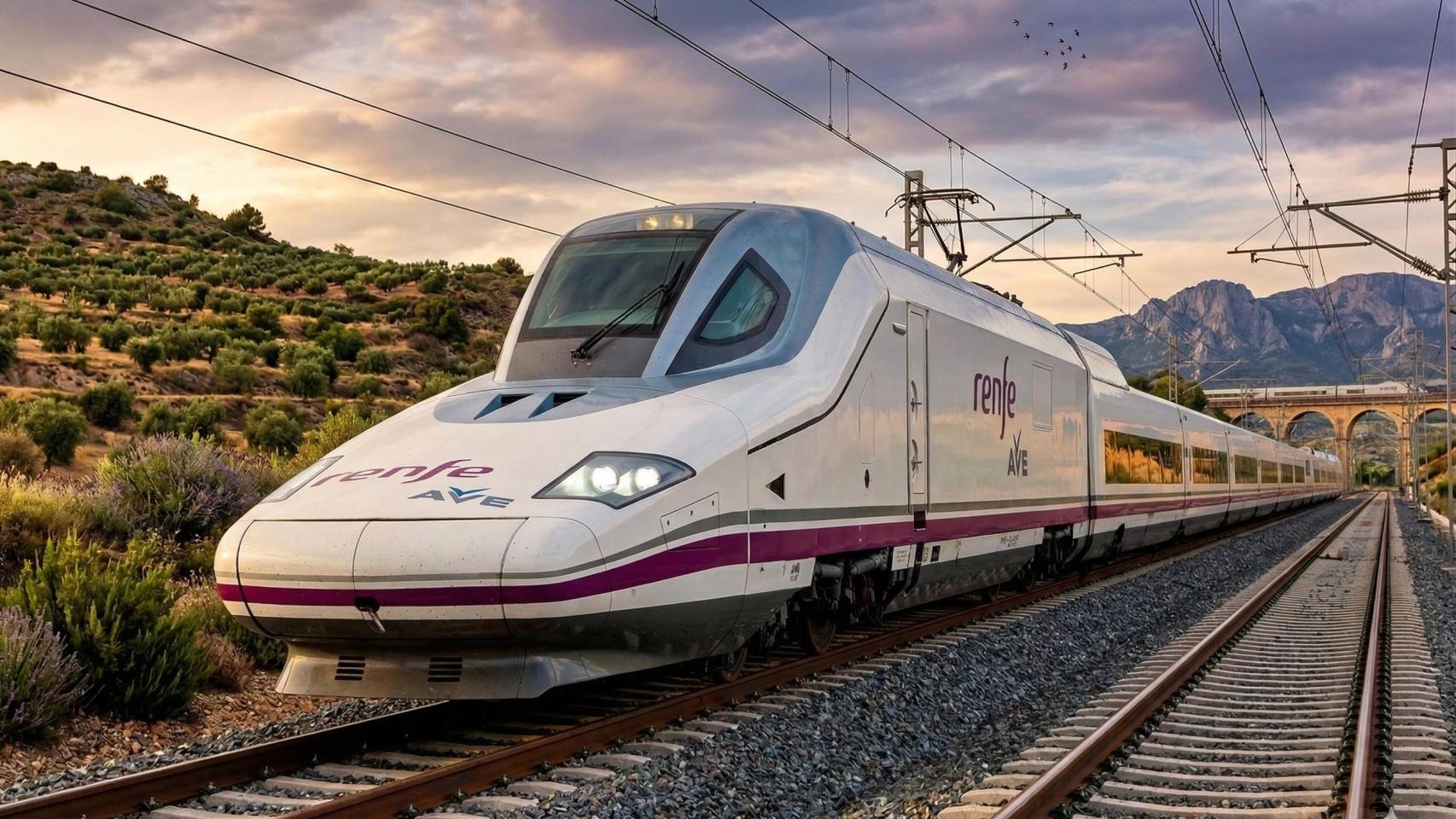 Imagen de archivo de un tren de Renfe.