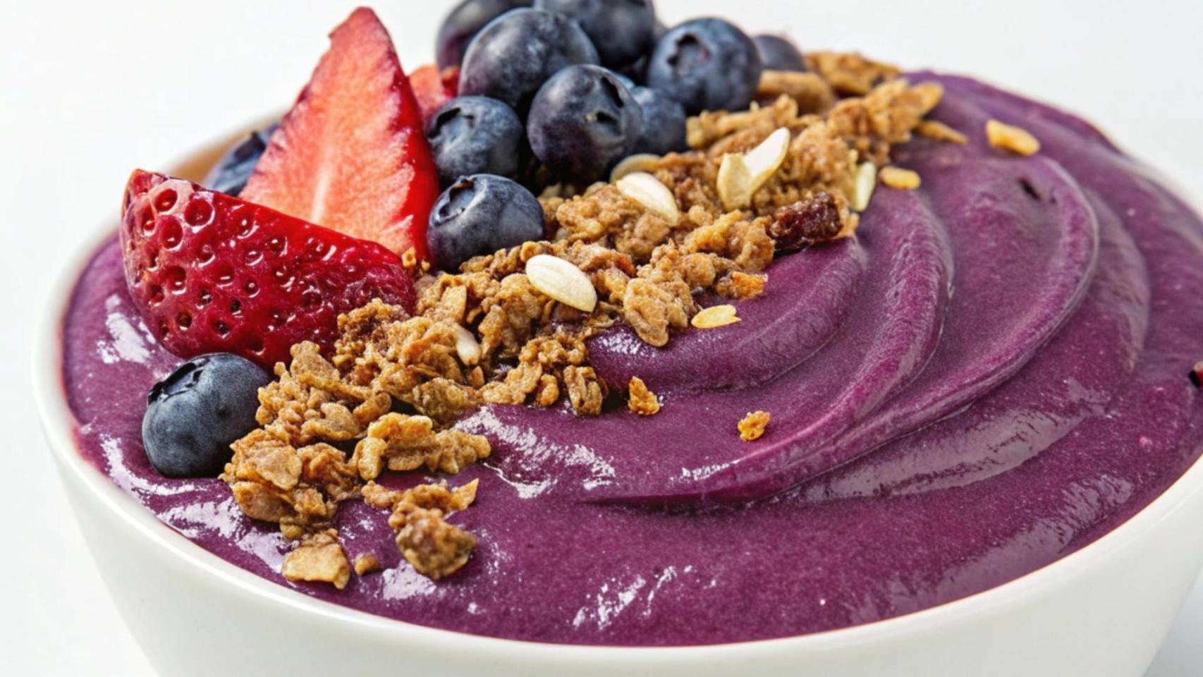 Un bowl de açai.