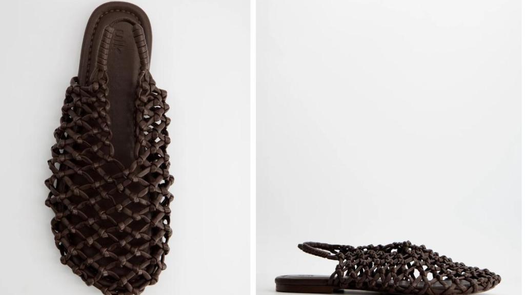 Sandalias de piel trenzada. Ref. 1328470