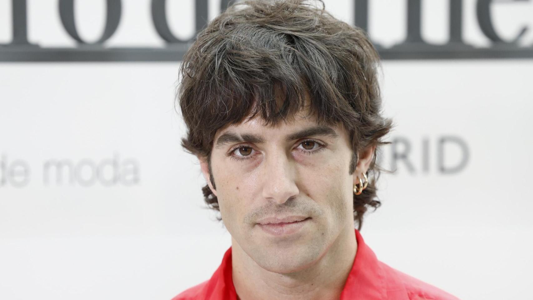 Álvaro de Luna en el desfile de Pedro del Hierro en Madrid.