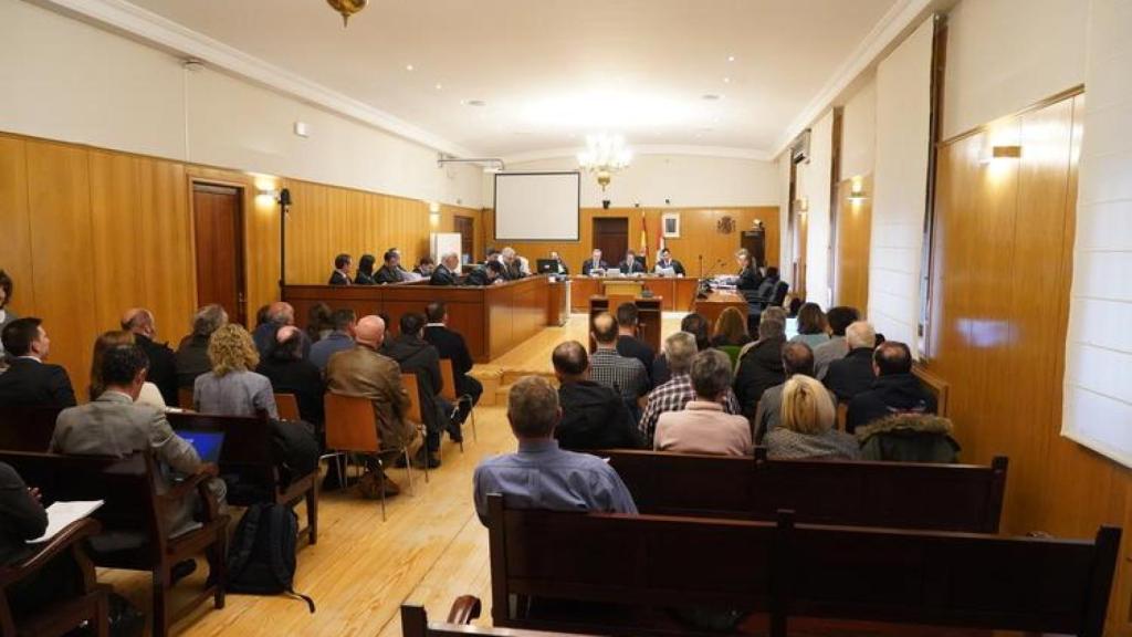 Imagen del juicio por el Caso de los Ataúdes de Valladolid.
