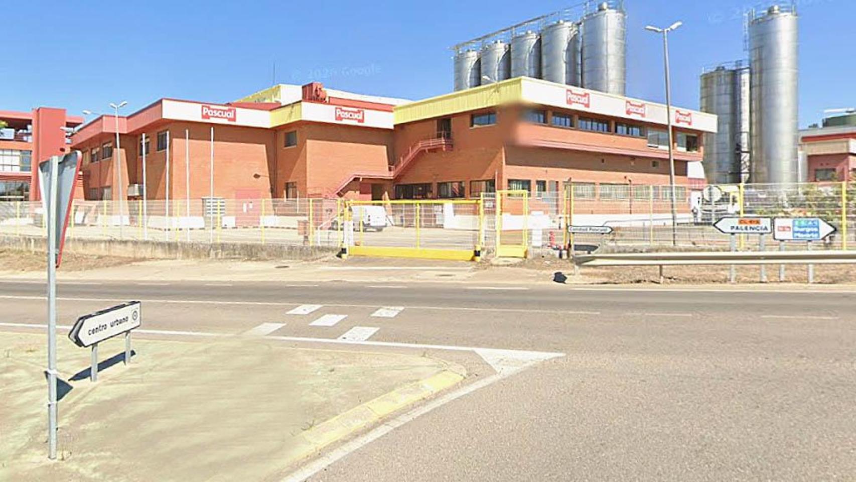 La CL-619 a su paso por Pascual en Aranda de Duero.
