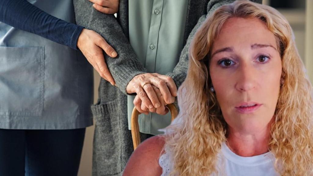 María, auxiliar de ayuda a domicilio.