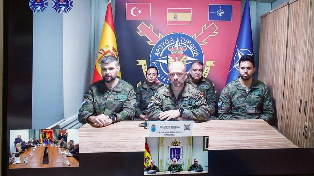 Videoconferencia con el contingente de la Unidad Patriot A/T XXIII desplegada en la Base de Incirlik, en el marco de la operación ‘Persistent Effort’