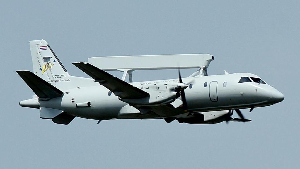 Saab 340 AEW de la Fuerza Aérea de Tailandia